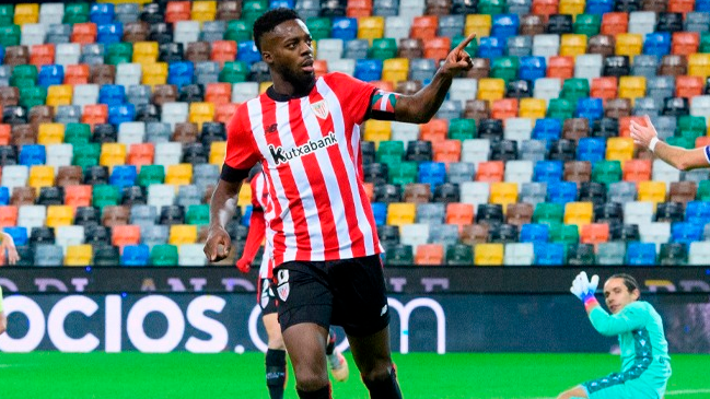 Iñaki Williams anotó su primer gol tras el Mundial en triunfo de Athletic Bilbao sobre Udinese