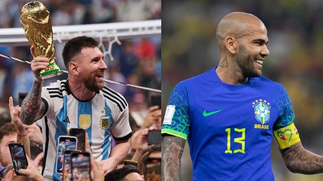 Dani Alves destacó “poder sudamericano” tras el título de Messi con Argentina en Qatar