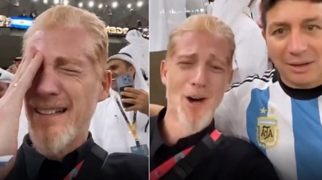 De las críticas a las lágrimas: Así terminó Martín Liberman luego de la consagración de Argentina