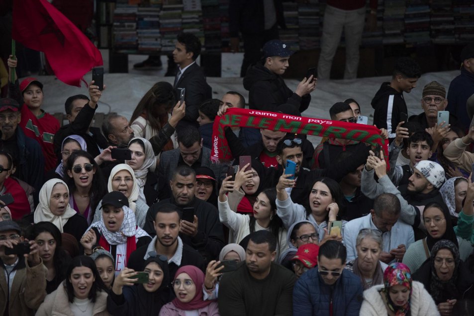Jugadores de Marruecos fueron recibidos como héroes en Rabat por su cuarto lugar en el Mundial