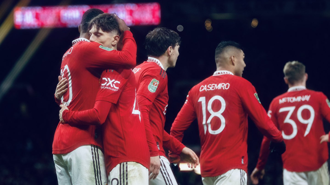 Manchester United se instaló en cuartos de final de la Copa de la Liga tras vencer a Burnley