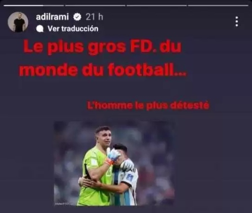Excampeón del mundo aseguró que “Dibu” Martínez “es la mayor mierda del fútbol”