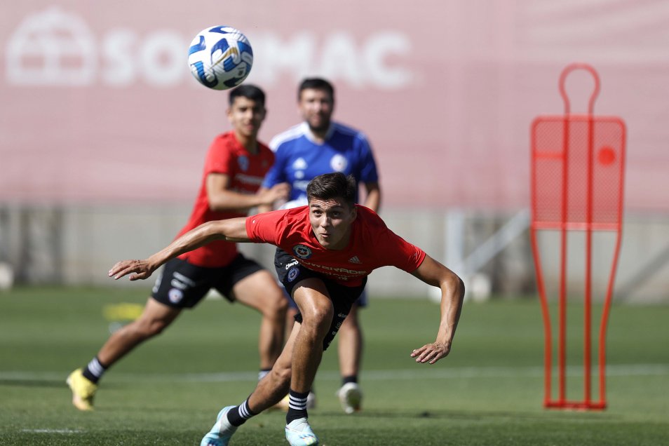 La Roja sub 20 volvió a entrenar con miras al Sudamericano de Colombia