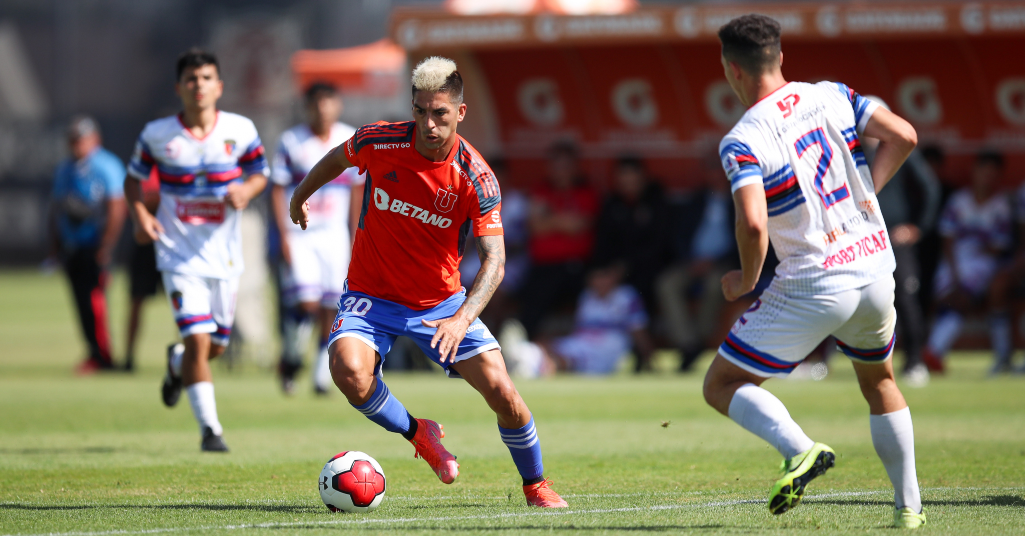 La U de Pellegrino arrasó con Real San Joaquín en amistosos de práctica en el CDA