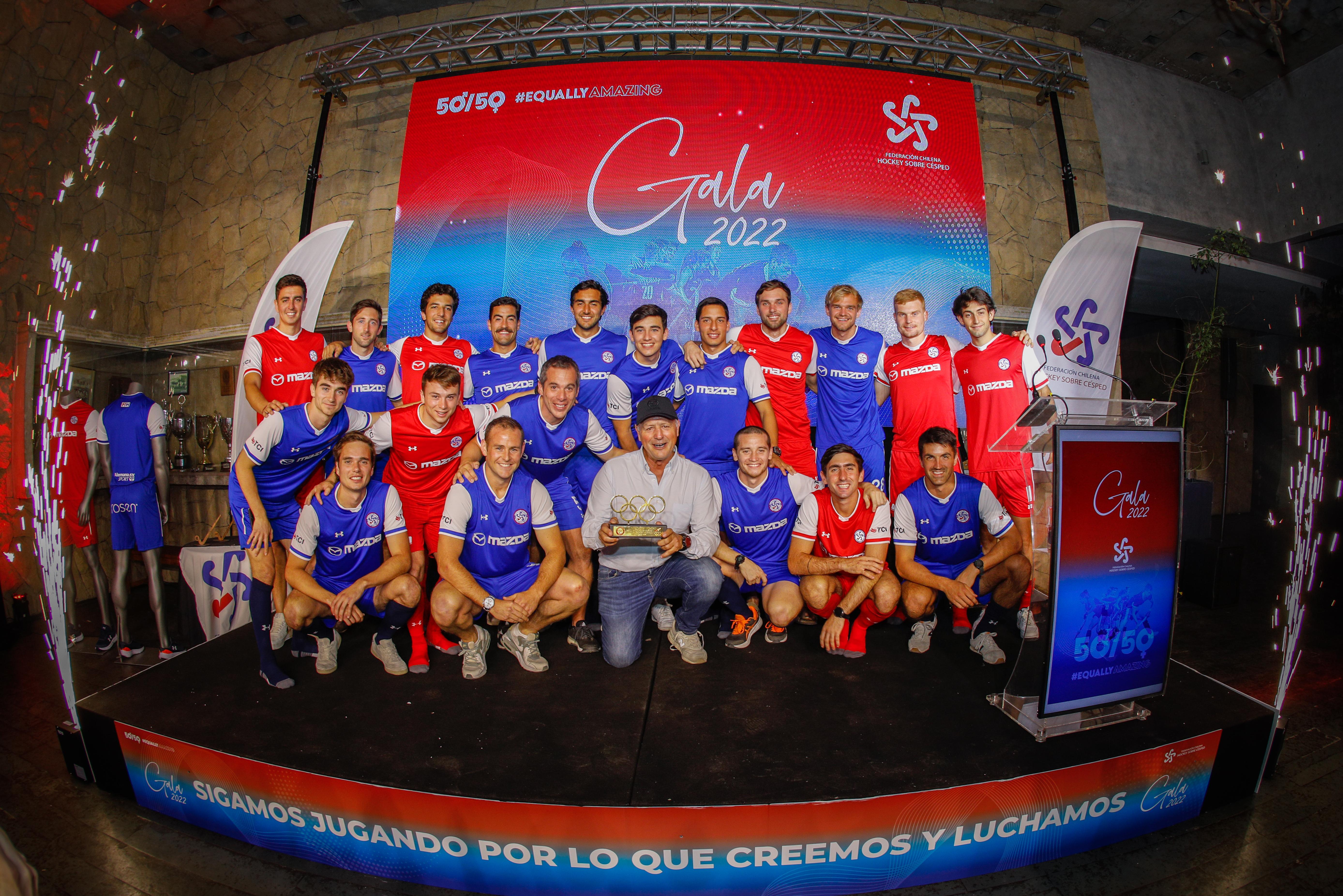 El hockey césped vivió su gran gala despidiendo a los “Diablos” mundialistas