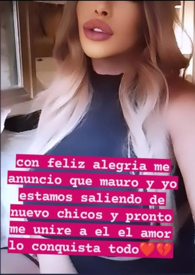 Escort transexual afirmó que está “saliendo de nuevo” con Mauro Icardi