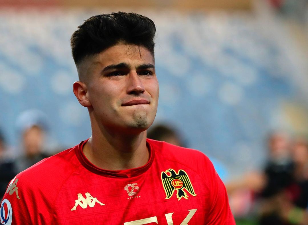 Unión Española se despidió del defensa Thomas Galdames