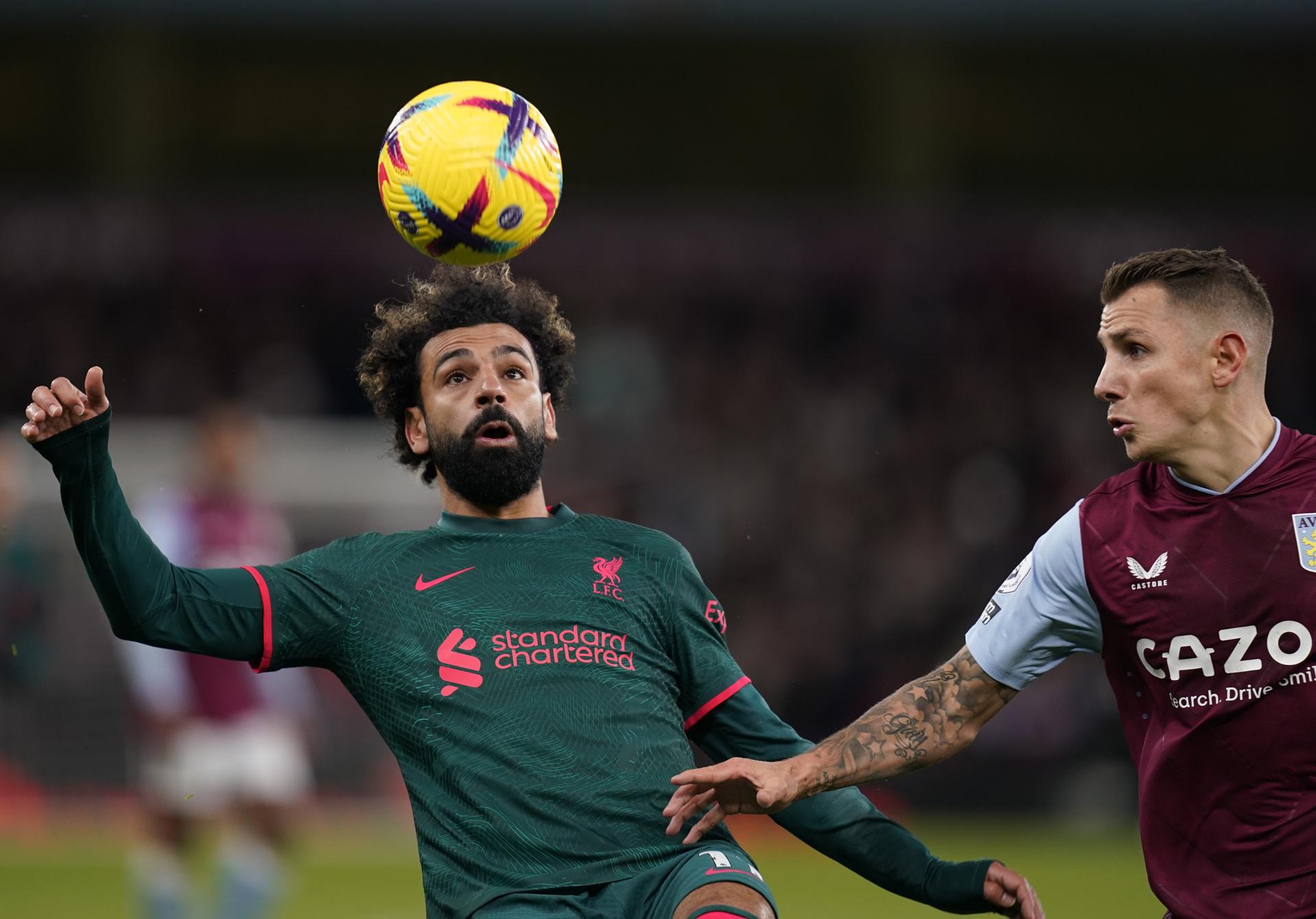 Mohamed Salah comandó la victoria de Liverpool sobre Aston Villa en el “Boxing Day” de la Premier
