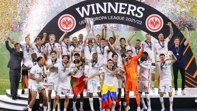 Hitos 2022: Eintracht Frankfurt se coronó en la Europa League tras una intensa final con Rangers