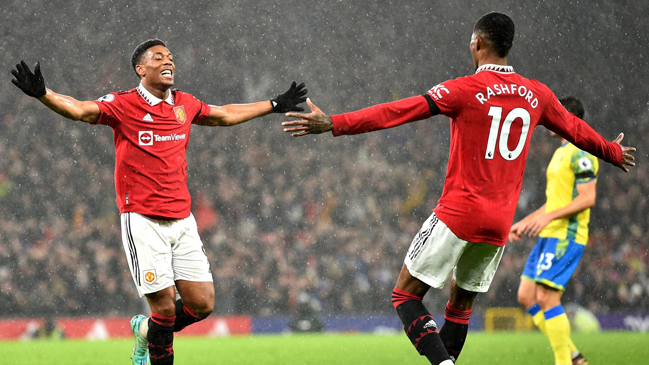 Marcus Rashford fue figura en triunfo de Manchester United sobre Nottingham Forest