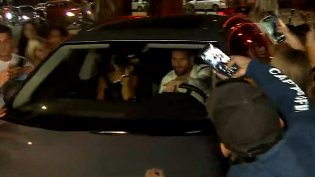 Lionel Messi causó furor en Rosario al asistir al cumpleaños de su sobrina