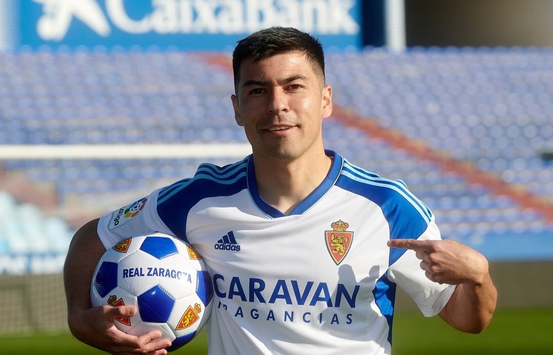 Tomás Alarcón fue presentado en Real Zaragoza: No es un retroceso venir aquí