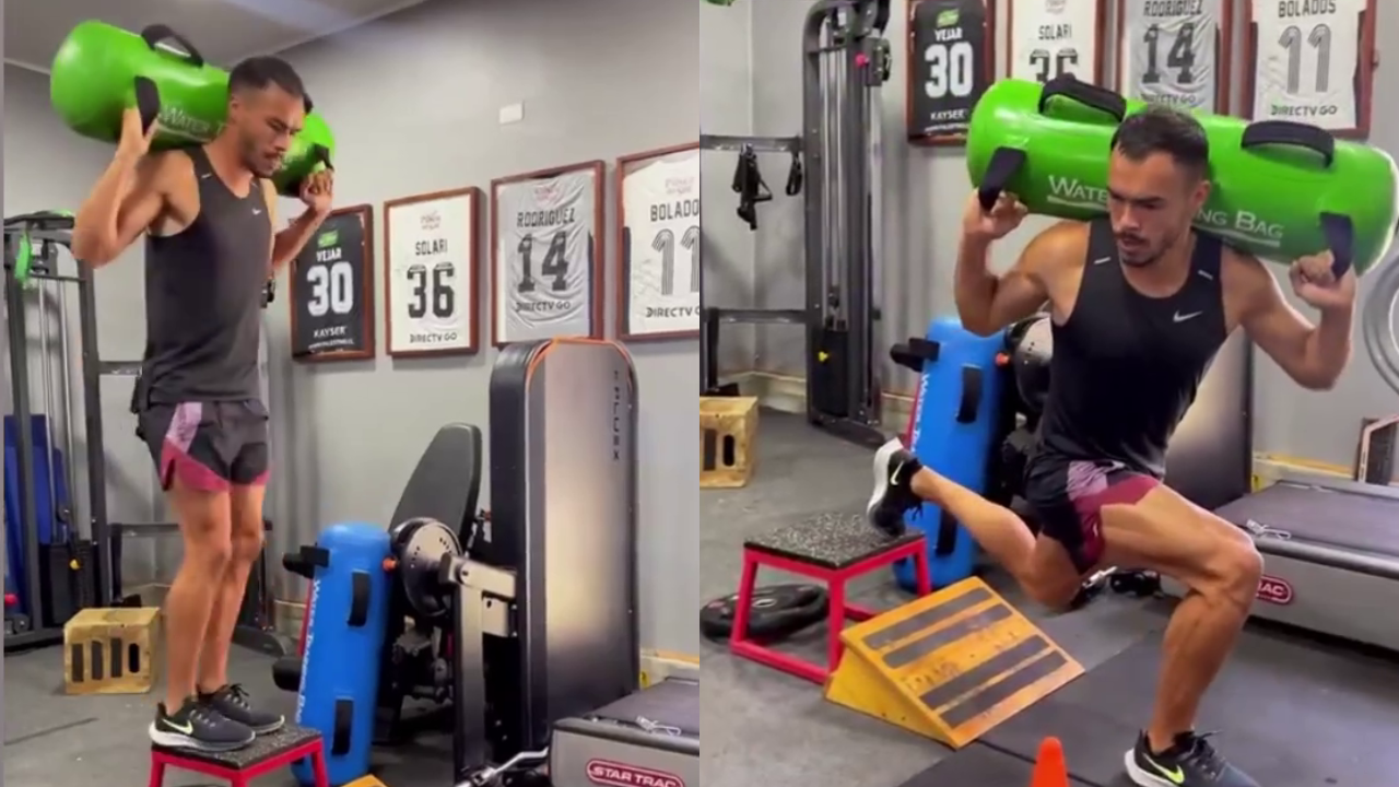 El intenso entrenamiento de Gabriel Suazo de cara a su próximo desafío