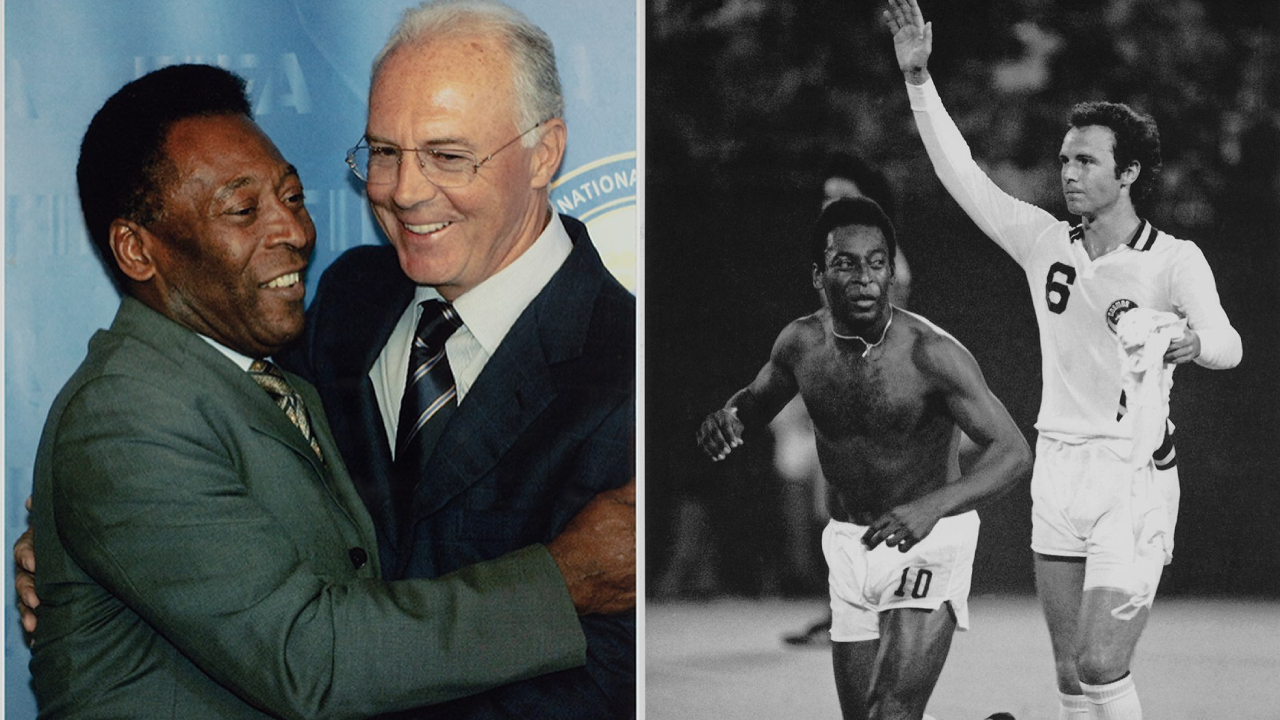 El emotivo adiós de Beckenbauer a Pelé: Tenía tres corazones, para el fútbol, su familia y todas las personas