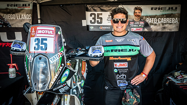 Patricio Cabrera se sorprendió con el estatus de leyenda del Dakar