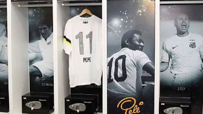 Santos planea mantener cerrado para siempre el mítico casillero de Pelé en el Vila Belmiro
