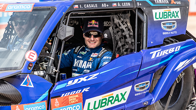 Ignacio Casale sigue su estrategia en el prólogo del Dakar 2023