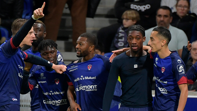 Clermont Foot amargó a Olympique de Lyon con un gol en los minutos finales