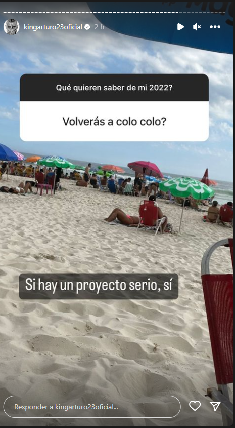 Arturo Vidal dio a conocer condición para volver a Colo Colo