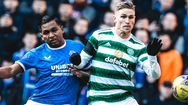 Celtic reaccionó sobre el final para cerrar un empate en el clásico escocés contra Rangers FC