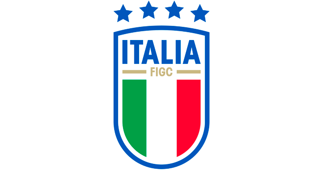 La selección italiana presentó su nuevo escudo