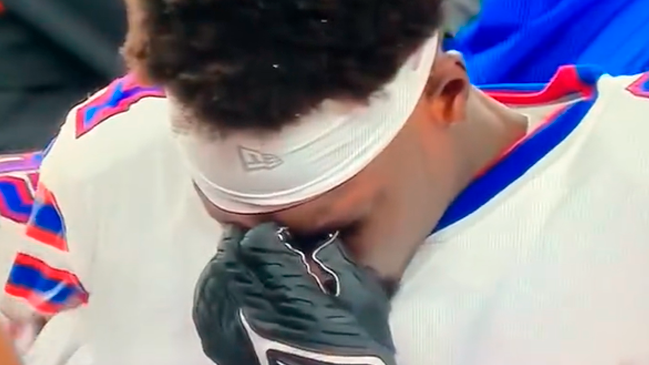 Jugador de Buffalo Bills Damar Hamlin se desplomó tras choque con un rival