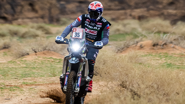 Patricio Cabrera superó el día más peligroso del Dakar 2023