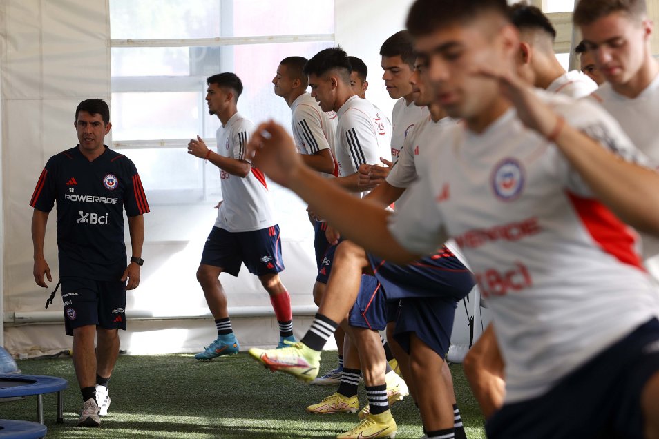 La Roja sub 20 completó una nueva jornada de trabajos pensando en el Sudamericano