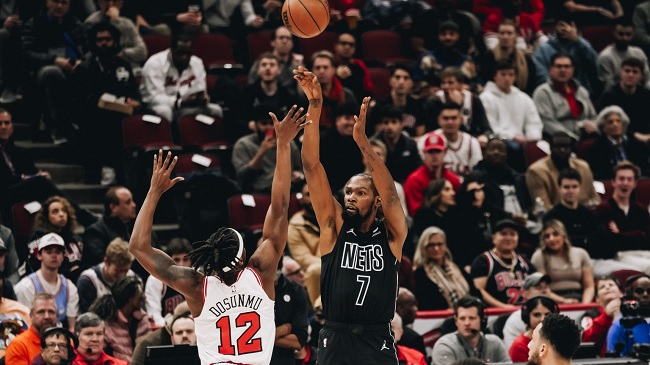 Brooklyn Nets se estrelló ante Chicago Bulls y cayó tras 12 victorias seguidas