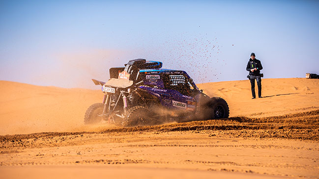 Ignacio Casale salvó una etapa que lo tuvo al borde de abandonar el Dakar 2023