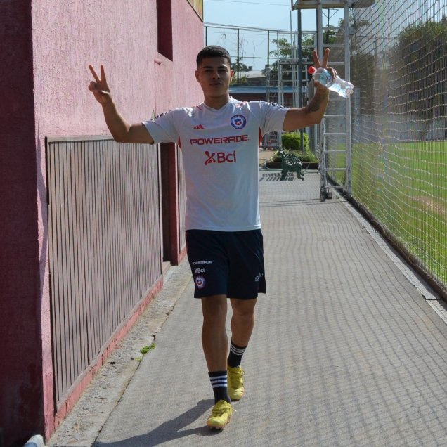La Roja sub 20 sumó un nuevo entrenamiento de preparación para el Sudamericano de Colombia