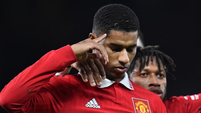 Manchester United derribó a Everton con un encendido Rashford y avanzó en la FA Cup