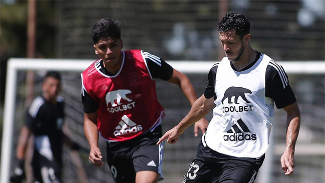 La intensa práctica de Colo Colo en su pretemporada en Argentina