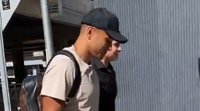 Leandro Benegas llegó a Chile para cerrar su fichaje en Colo Colo