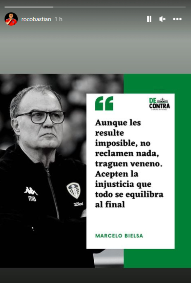 Bastián Roco citó a Bielsa tras quedar fuera de la nómina de La Roja para el Sudamericano Sub 20