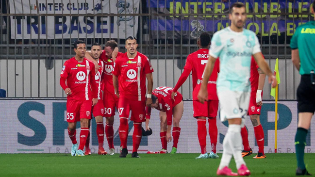 AC Monza rescató en la agonía un empate contra Inter de Milán