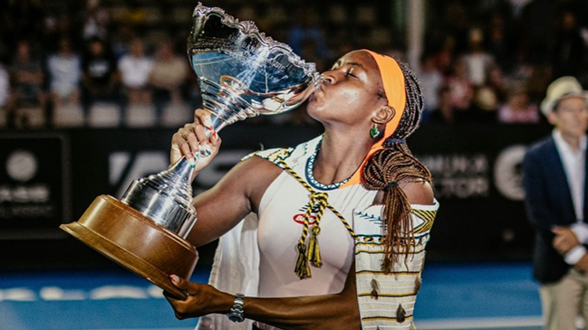 Cori Gauff aplastó a Rebeka Masarova y se consagró campeona en la final de Auckland