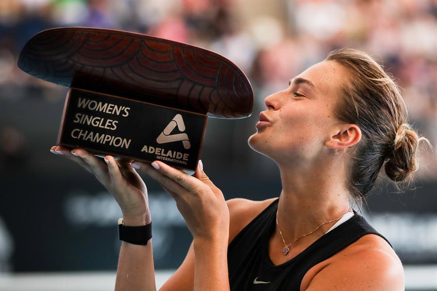 Aryna Sabalenka se reencontró con los títulos en el WTA de Adelaida