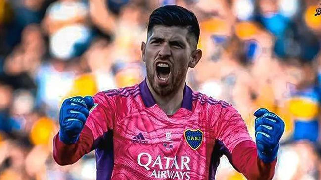 Arquero Agustín Rossi firmó con Flamengo y será compañero de Arturo Vidal y Erick Pulgar