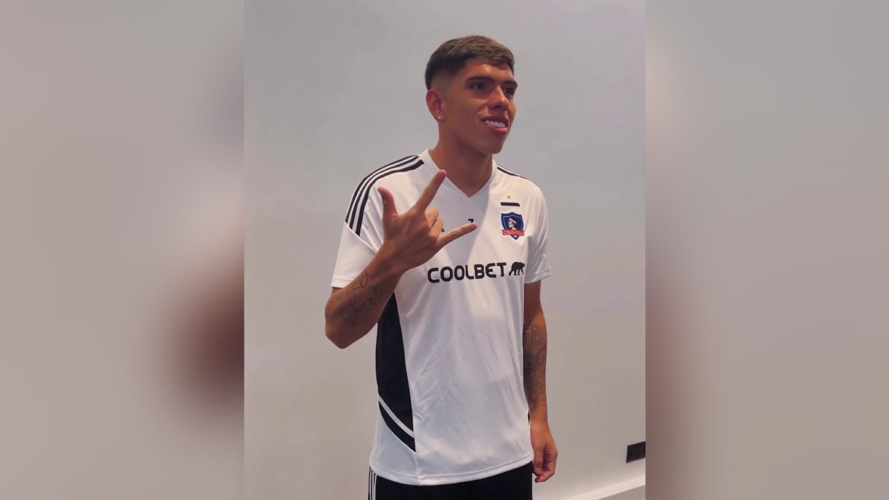 Palacios: Llego a Colo Colo para ganar títulos y dar pelea en la Libertadores
