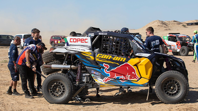 “Chaleco” López volvió a tener fallas electrónicas en una nueva etapa del Dakar