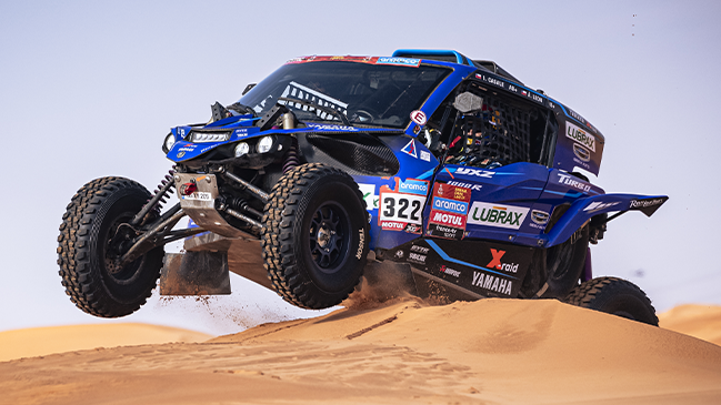 Ignacio Casale finalizó su mejor etapa del Dakar con un segundo puesto