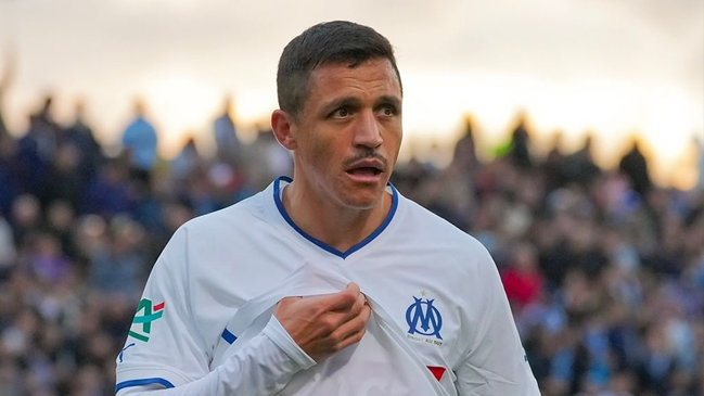 Olympique de Marsella de Alexis Sánchez visita a Troyes en la liga francesa
