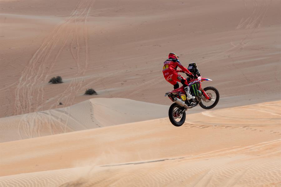 Pablo Quintanilla trepó al cuarto lugar de la general y se ilusiona con el podio del Dakar 2023