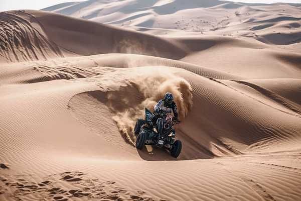 Giovanni Enrico fue cuarto en la undécima etapa y sigue en la lucha por entrar al podio en quads