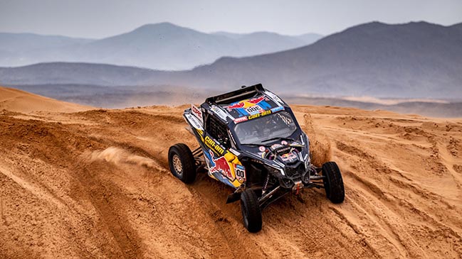 Francisco “Chaleco” López volvió a sufrir problemas eléctricos en el Dakar