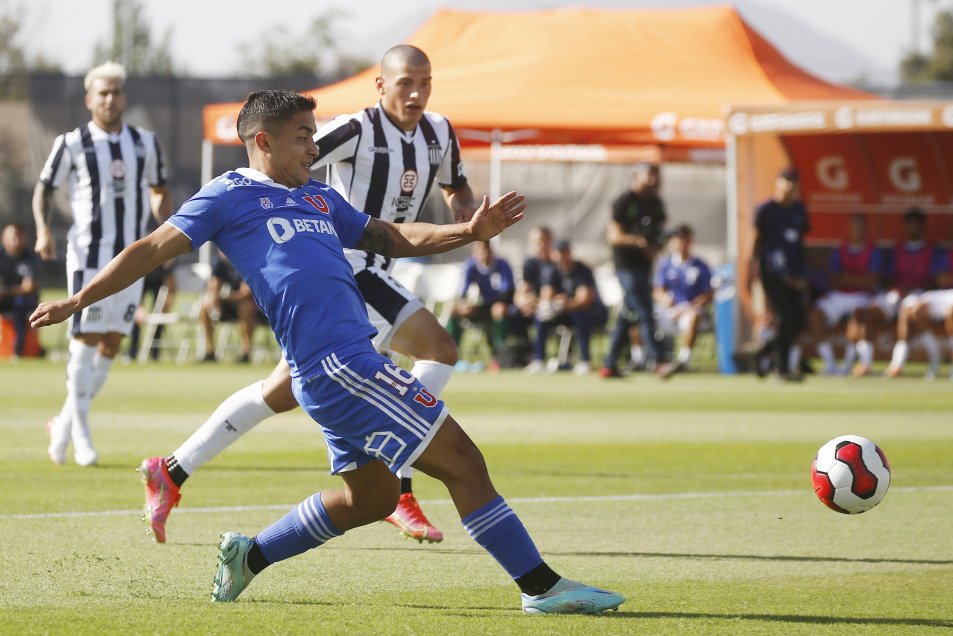 Nicolás Guerra se estrenó en las redes tras su vuelta a la U en el triunfo sobre Talleres