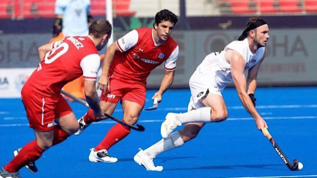 Chile se estrenó con una derrota ante Nueva Zelanda en el Mundial de hockey césped