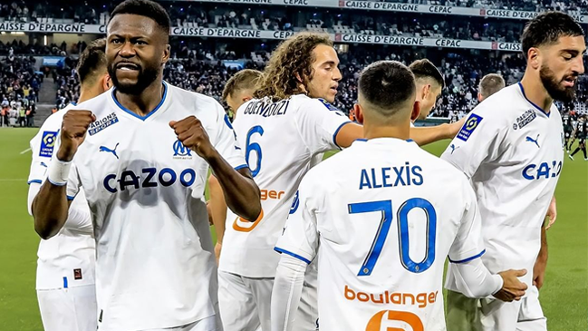 Marsella remontó con solidez ante Lorient gracias a Kolasinac, Alexis y Veretout