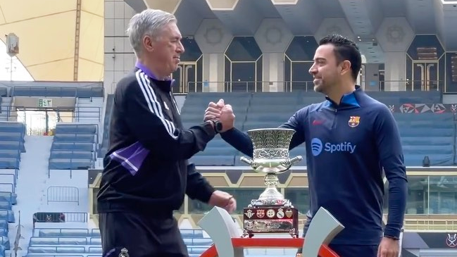 Real Madrid y FC Barcelona disputan el Clásico en la final de la Supercopa de España